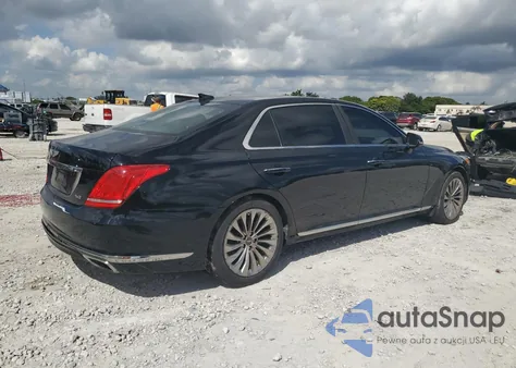 2017 Genesis G90 Premium z USA, uszkodzony, nr VIN KMHG34JA8HU025605